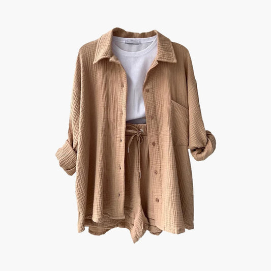 Conjunto de dos piezas chic y desenfadado Aurelie | LUNVIA