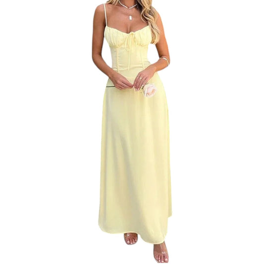 Elegeant vestido de encaje Quralo diseño de verano | LUNVIA