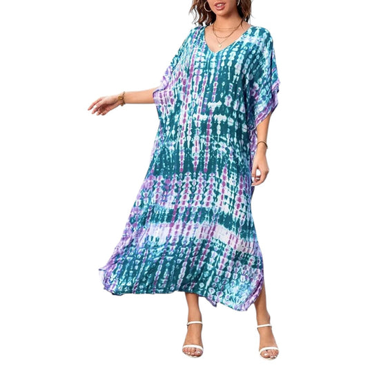 Chaqueta de baño con estampado de rayas | LUNVIA