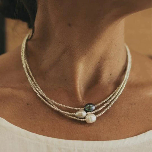 Collar Perlas Naturales Vintage | LUNVIA