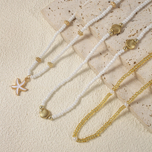 Collar Multicapa Bohemio Marino | LUNVIA