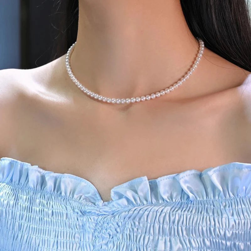 Collar Clásico de Perlas | LUNVIA