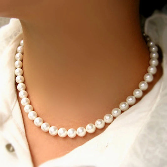 Collar Clásico de Perlas | LUNVIA