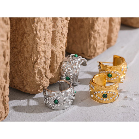 Pendientes Relieve Royal | LUNVIA