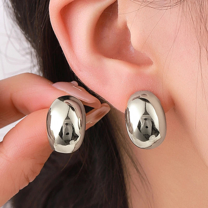 Pendientes Bold Minimal | LUNVIA