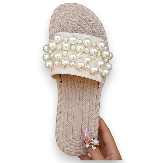 sandalias de perlas | LUNVIA