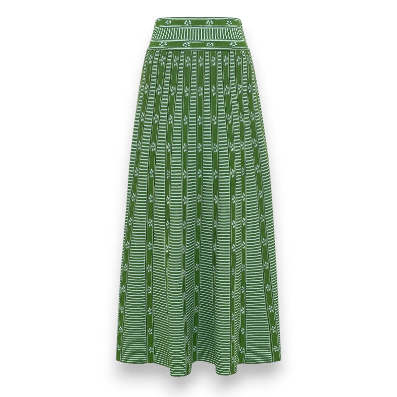 Falda floral verde | LUNVIA