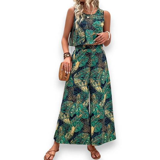 Elegante conjunto tropical | LUNVIA
