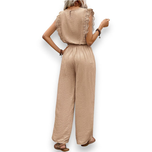 Conjunto corto de encaje chic | LUNVIA