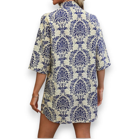 Elegante conjunto de mujer con estampado floral | LUNVIA