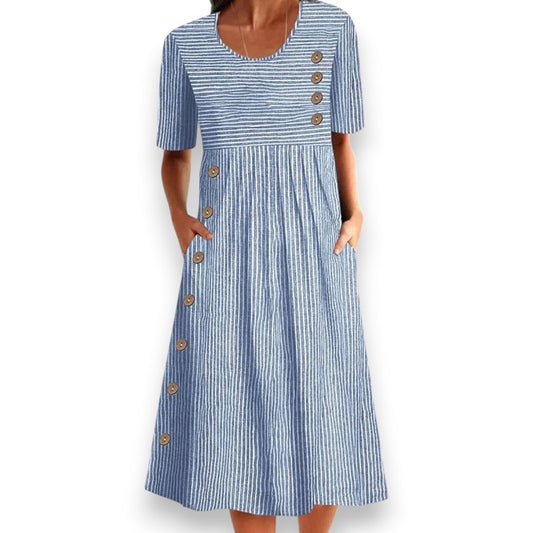 Vestido de verano a rayas Maya | LUNVIA