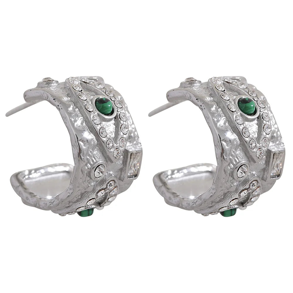 Pendientes Relieve Royal | LUNVIA