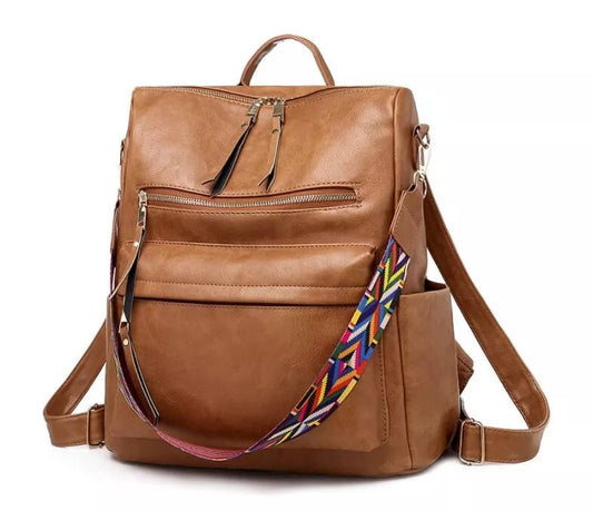 Mochila de piel a la moda | LUNVIA