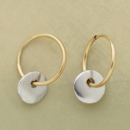 Pendientes de Oro y Plata Vintage | LUNVIA