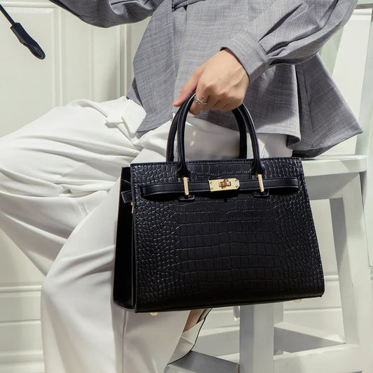 El bolso Allure Croco | LUNVIA